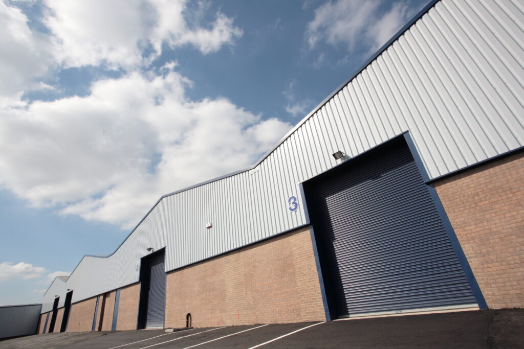 Langham Park Berristow Lane Warehouse Doors